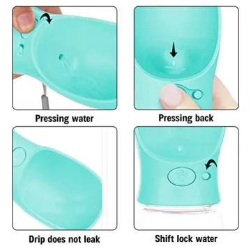 Portable Dog Water Bottle - Leak Proof 19 OZ for Travel