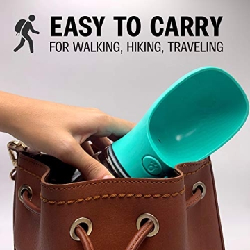 Portable Dog Water Bottle - Leak Proof 19 OZ for Travel