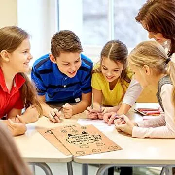 Cute Tatuo 2 Pocket Kraft Paper Folders for Kids