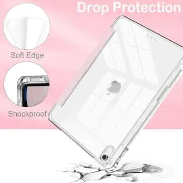 Feams iPad Case A16 & 10th Gen with Pencil Holder