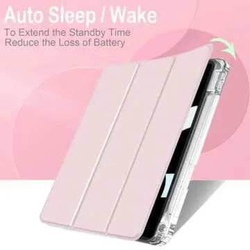 Feams iPad Case A16 & 10th Gen with Pencil Holder