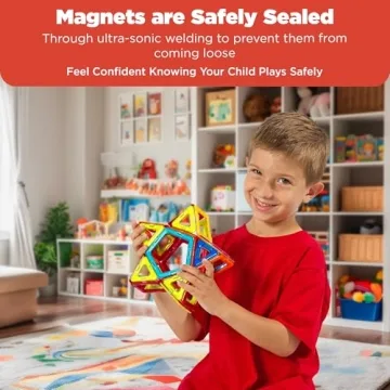 Magformers 62-Piece Magnetic Building Blocks Set for Kids