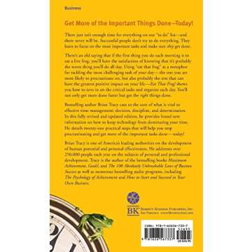 Eat That Frog!: 21 Masterful Strategies to Overcome Procrastination