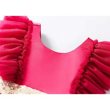 KLFFLGID Baby Girl Sequins Dress for Special Occasions