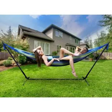 Stylish Sorbus Hammock with Steel Stand for 2