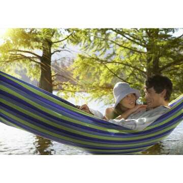 Stylish Sorbus Hammock with Steel Stand for 2