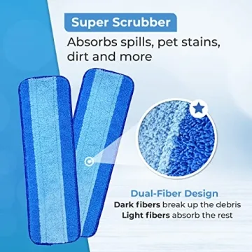 Mop Pads for Bona Perfect Replacement Microfiber 3 Pack