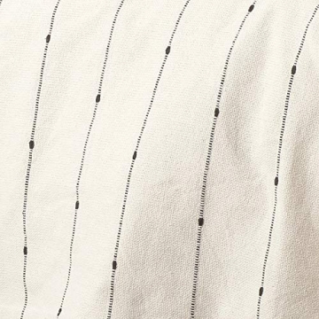 Piper Classics Farmcloth Stripe Pillow Cover, 12x20, Rustic Charm