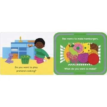 Interactive Board Book for Toddlers - Play Games with Me