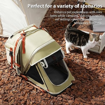 PAWZ Road Expandable Cat Carrier for Pets on the Go