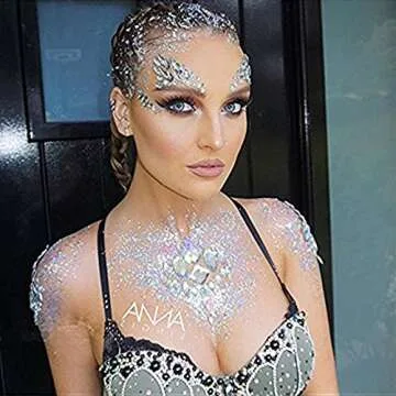 Face Gems Set - Glitter Rhinestone Temporary Tattoos