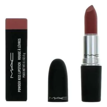 MAC Powder Kiss Lipstick Sultry Move - Hydrating Moisture-Matte Formula