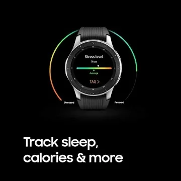 SAMSUNG Galaxy Watch 46mm Renewed - Heart Rate Monitor