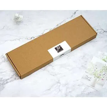 ZENXUS 4-Pack Skinny Ties for Men, Matte Black Neckties