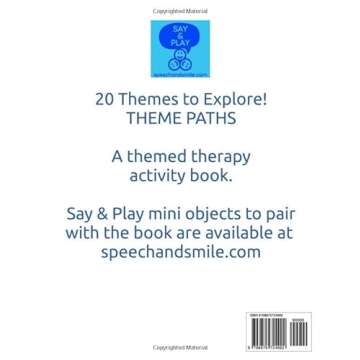 Theme Paths: A themed therapy workbook to learn vocabulary around themes. (Say & Play Speech and Lan...
