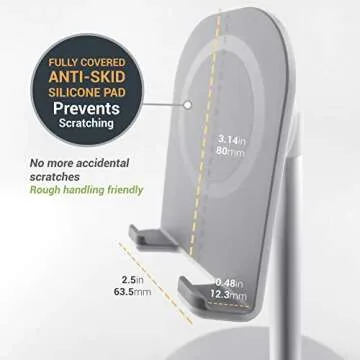 DinoCase Adjustable Phone Tablet Stand - Modern & Ergonomic