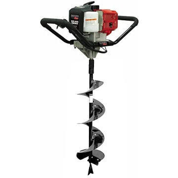 GardenTrax Earth Auger Combo 43cc 2cycle Powerhead with 8 Inch Auger Drill Bit EPA Compliant Post Ho...