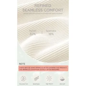 ODODOS Women's Crop Seamless Rib-Knit Camisole Strappy Racerback Crop Tank Tops, Longline Crop, Ivory, Medium/Large