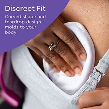 Lansinoh Reusable Nursing Pads for Breastfeeding Mothers, 8 Pads