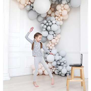 Balloon Arch Garland Decorating Strip, Balloon Decorating Strip, Dot Glue, for Party Easy to Make Balloon Garland(Upgraded Version)