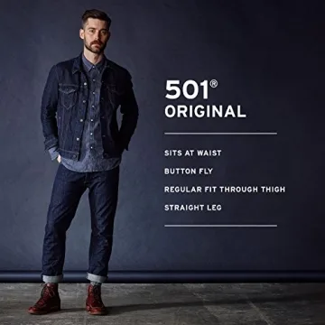 Levi's Men's 501 Original Fit Jeans for Timeless Style