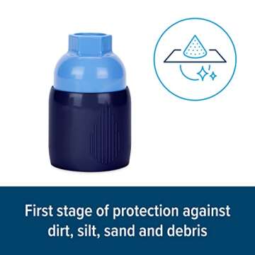 Camco TastePURE RV Sediment Pre-Filter Water Filter - Features a 20-Micron Filtration System, Provides the First Stage of Water Filtration, and Extends the Life of RV Water Filters (40048)