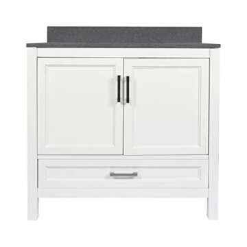 Buy Ella Nevado Bathroom Vanity Set, Stylish 37" White