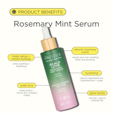 Pacifica Rosemary Mint Scalp Love Serum for Hair Detox