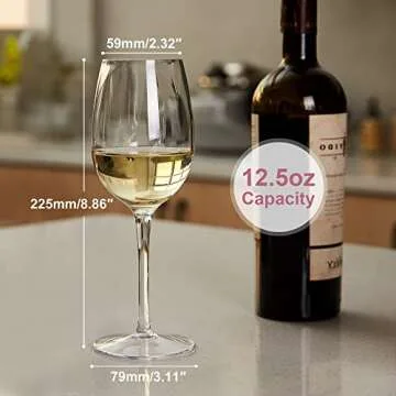 MICHLEY Unbreakable Floating Wine Glasses for Pool Parties