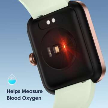 LIVIKEY Smart Watch Fitness Tracker with Heart Rate Monitor