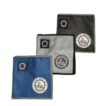 Portable Magnetic Golf Towel for Easy Club Cleaning