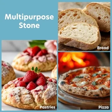 XL 16.5" Pizza Stone - Professional Grade for Ovens & Grills