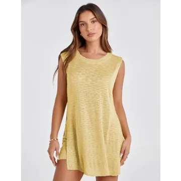 Bianstore Women's Summer Sweater Set for Beach Vacations