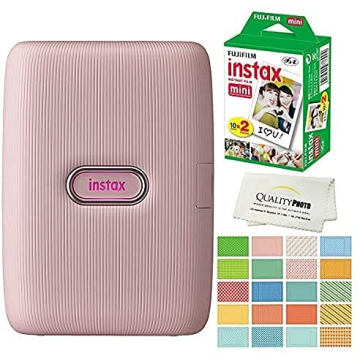 Fujifilm Instax Mini Link Smartphone Printer Bundle with Films