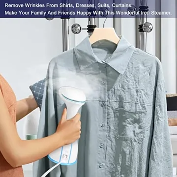 Portable 1300W Steamer: Travel Ready & Versatile