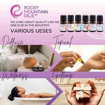 Rocky Mountain Oils Essentials Kit for Daily Wellness and Care
