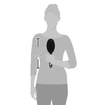 REVLON Detangle & Smooth Black Cushion Hair Brush