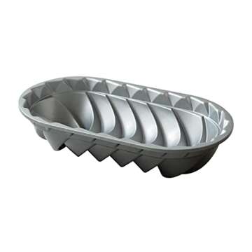 Nordic Ware Heritage 6 Cup Loaf Pan for Perfect Baking