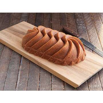 Nordic Ware Heritage 6 Cup Loaf Pan for Perfect Baking