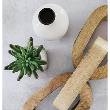 Sonoma Living Carved Wood Decorative Chain