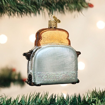 Old World Christmas Retro Toaster Ornament for Gifting
