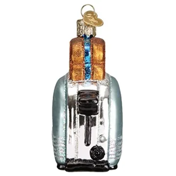 Old World Christmas Retro Toaster Ornament for Gifting