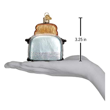 Old World Christmas Retro Toaster Ornament for Gifting