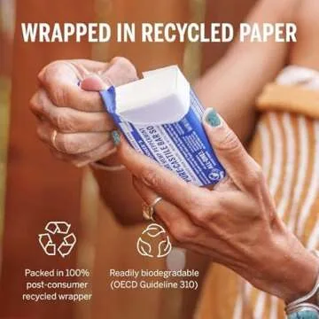 Dr. Bronner's Pure-Castile Bar Soap- Made with Regenerative Organic Oils- For Face, Body, Hair & More- Vegan, All Natural Soap Bar for Men & Women- Variety 3-Pack, Peppermint Lavender, Unscented