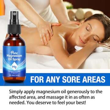 Organic Magnesium Spray for Relaxation & Muscle Care