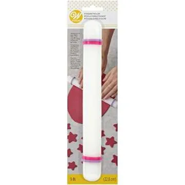 Wilton 9 Inch Rolling Pin for Easy Fondant Crafting