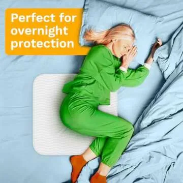 GREEN LIFESTYLE Washable Underpads - Large Bed Pads for use as Incontinence Bed Pads, Reusable Pet Pads, Great for Dogs, Cats, Bunny, Seniors Bed Pad (Pack of 2 - 34x36)