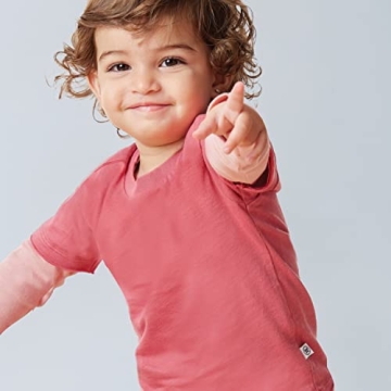 HonestBaby Rainbow T-Shirt 10-Pack for Girls 3T