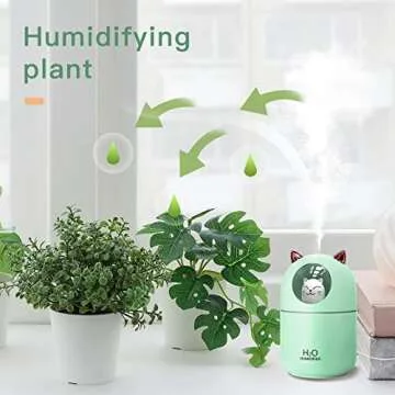 Carrie Joe Cat Humidifier - Adorable Air Moisturizer for All