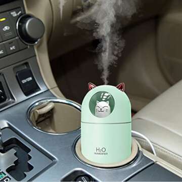 Carrie Joe Cat Humidifier - Adorable Air Moisturizer for All